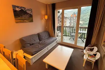 Image de Appartement 4/6 personnes, proche tous commerces, accès skis aux pieds! !