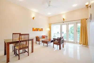 Image de Bougainvillea Suites 3 - Charming 2-bedroom service apartment in Bengaluru