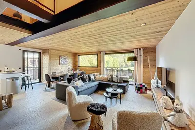 Image de Chalet de luxe avec vue Mont Blanc et parking