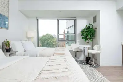 Image de Lux Studio 2x Queen beds Gym near Mit Harvard in Central Square