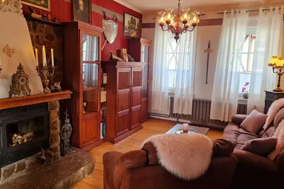 Image de Appartement \"Vintage Wohnung Im Fachwerkhaus\" avec jardin privé, balcon et Wi-Fi