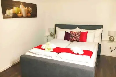 Image de Appartement avec douche - machine à laver - vue sur le lac à 180 degrés