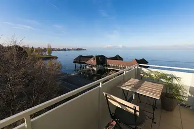 Image de Appartement avec vue imprenable depuis le balcon