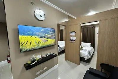 Image de 2 Br Fully Furnished Condo in Parañaque Bloom Residences 1134 - Pool and Parking