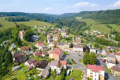 Image de Belle maison de vacances privée avec Wifi, piscine, Tv, patio, animaux admis et vue panoramique