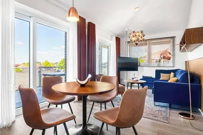Image de Luxurious penthouse 'Albatros': dream vacation on the North Sea.