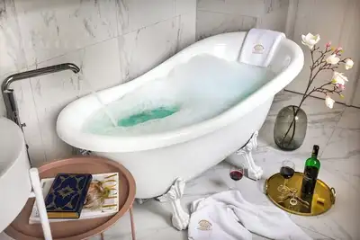 Image de Apartment Pink Velvet with sauna and bathtub