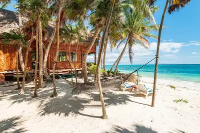 Image de Amazing Eco Palapa at Private Beach in Sian Kaan.