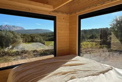 Image de Tiny House vu imprenable sur la sainte victoire