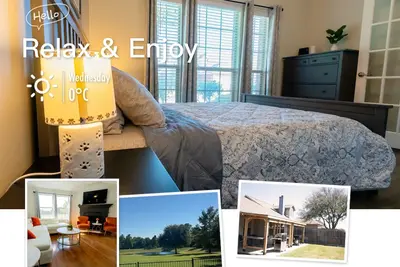 Image de Serene 4-bedroom house with Bbq, 5-TVs in McKinney facing Park & Pond sleep 12