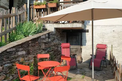 Image de Maison de vacances 'Casa Piccola' avec vue sur les montagnes, jardin privé et Wi-Fi