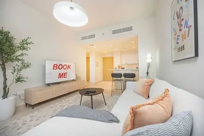 Image de StayShort - Luxury 1br in Dubai Creek Harbour  Stunning Views  Sleeps 4