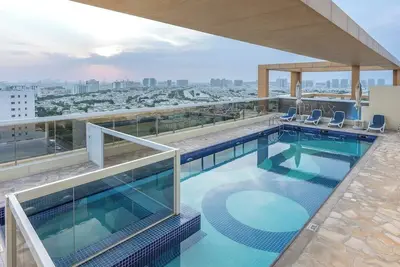 Image de Exquisite Studio Apartment in Jabal Ali with impressive view of Al Furjan!