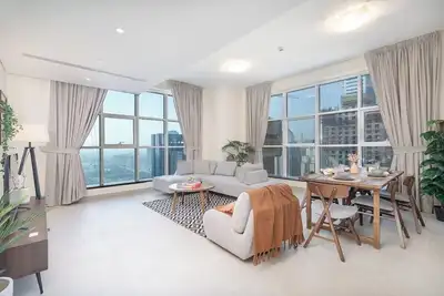 Image de Stylish 2-Bedroom Apartment with Modern Living in Dubai Marina