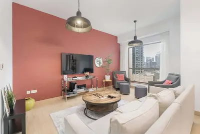 Stylish 4-Bedroom Apartment with Balcony Views in Jbr