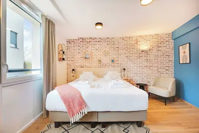 Image de Studio cosy avec rooftop et climatisation - 2p - Vanves