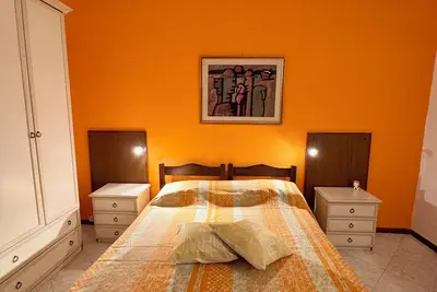 Large beachfront apartment