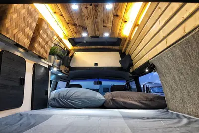 Furgoneta Camper Volkswagen Blanc