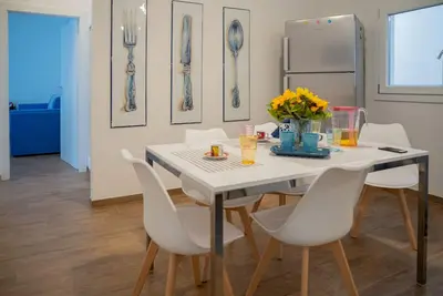 Image de Appartement 'MarlĂą Primo Piano' avec vue sur la mer, Wi-Fi et climatisation