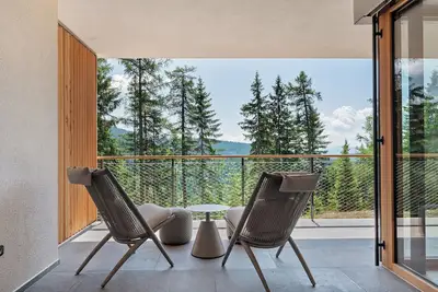 Image de Appartement \"Lodge Picea\" avec vue sur les montagnes, terrasse privée et Wi-Fi
