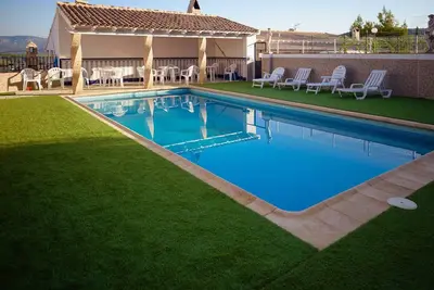 Image de Maison de campagne \"El Bañaor\" avec vue sur la montagne, Wi-Fi et climatisation