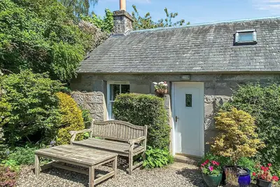 Image de Elnagar Cottage is a delightful one bedroom holiday cottage in Pitlochry, ideal for couples.