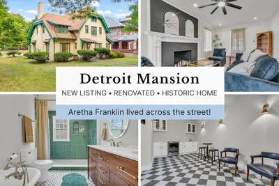 Image de New! Historic, Remodeled, Central Detroit Mansion