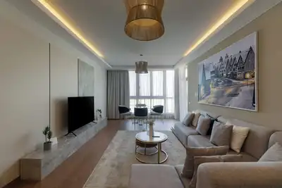 Image de 2-bedroom apartment in aeon towers-6th october with Ac, WiFi 703