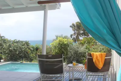 Image de Villa Corail 2 personnes, vue mer, au coeur de la Riviéra des îles de Guadeloupe