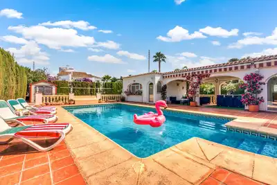 Image de Villa 'El Horreo Xabia' avec vue sur les montagnes, Wi-Fi et climatisation