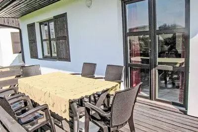 Image de Belle maison de vacances privée avec Wifi, piscine, Tv, patio, animaux admis et vue panoramique