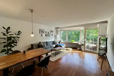 Image de Appartement 'Wohnung Naehe Volksparkstadion' avec balcon et Wi-Fi