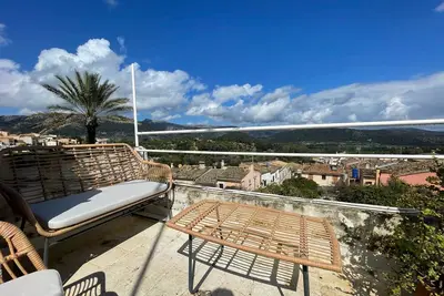 Maison de vacances 'Campanet - Sant Miquel 30' avec vue sur la montagne, terrasse privée et Wi-Fi