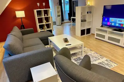 Image de 90sqm apartment for 2-4 persons with roof terrace in the center of Lingen (Ems)