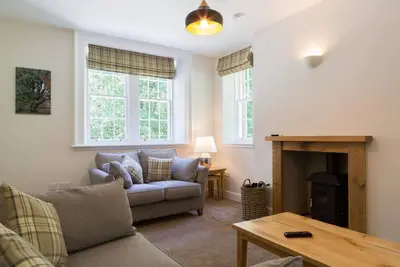 Luxury Lodge with Garden in the Grade Ii*'listed Netherby Hall