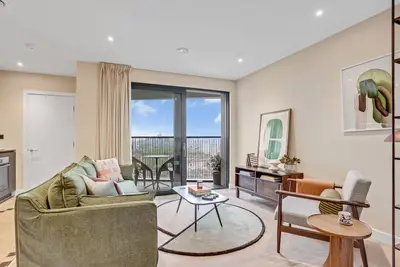 Stunning two-bedroom apartment with a balcony