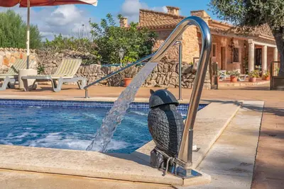 Image de Villa Son Coves by Slow Villas with salt-water swimming pool and garden in Santanyi