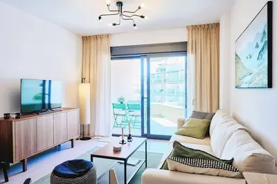 Image de Appartement 'Bc01 El Sueño Marinsa Beach 2' avec vue sur la mer, Wi-Fi et climatisation