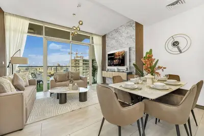 Image de 1br | Panoramic City View & Pool | Gym | Zaya Jvc