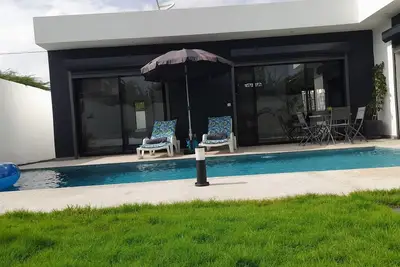 Villa_Aux_Oiseaux au Sénégal à 10 minutes de la réserve d'oiseaux protégée
