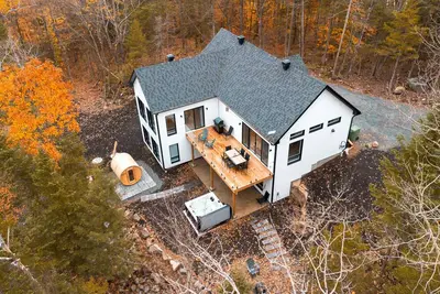 Image de Chalet neuf avec Spa et Sauna | Le NaturÔzen