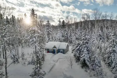 Image de Spa, Accès Forêt Ouareau | Chalet La Chouette