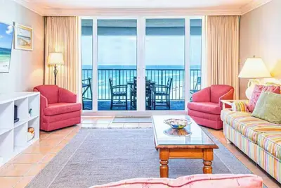 Image de Beachfront Destin Condo | Gulf View Balcony