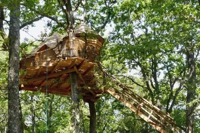 Image de Cabane perchée Arbràmâne (5 personnes)