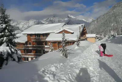 Image de Charmant appartement 2 pièces à Valfréjus, 4 pers, proche télécabine, WiFi inclus