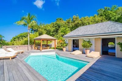 St. Jean Hilltop Three-Bedroom Villa with Pool
