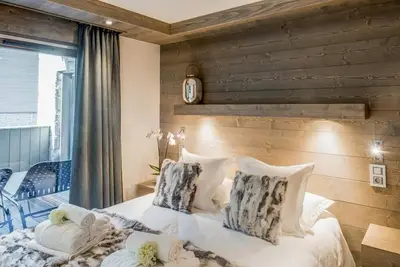 Image de Wifi, à 150m des pistes de ski, 1er étage, vue montagne, sauna, terrasse, balcon