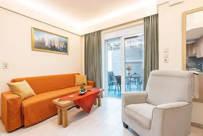 Image de Appartement 'Two Bedroom No 1' avec terrasse privée, Wi-Fi et climatisation