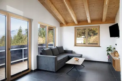 Image de Maison de vacances « Apart Mountainview » avec vue sur la montagne, terrasse privée et Wi-Fi