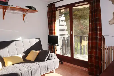 Image de Charmant studio skis aux pieds pour 4 pers. aux Orres